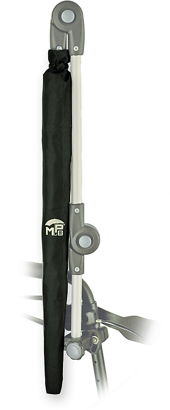 Rollator/Rolstoel paraplu, incl. bevestiging, kleur: Zilver - Afbeelding 4